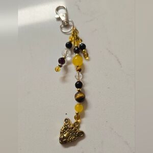 Leopard Gemstone Lip Balm Charm